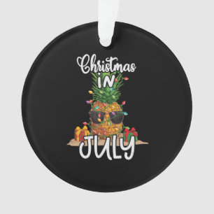 Noël d'ananas en juillet Tropical