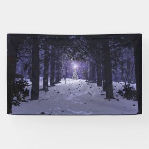 Noël dans la bannière des Pins