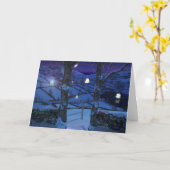 Noël dans la carte Glen Card (Fleur jaune)