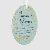 Noël dans le ciel Mémorial or (devant)