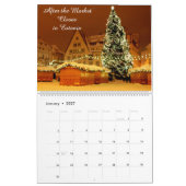 Noël dans le monde Calendrier toute l'année (Jan 2027)