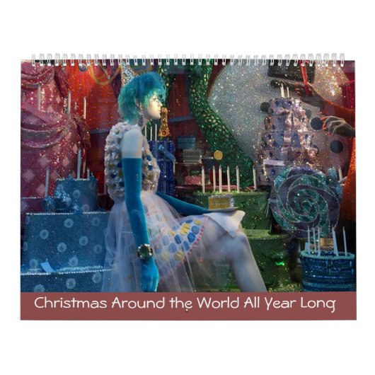 Noël dans le monde Calendrier toute l'année (Protection)