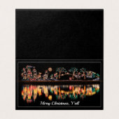 Noël dans les réflexions sur l'eau du Sud (Outside Unfolded)