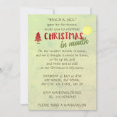 Noël Dans N'Importe Quel Mois Fête Invitations (Devant)