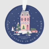 Noël Dans Nouveau Accueil Ville Mignonne & Pink Re (devant)