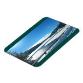 Noël dans Yellowstone Photo Magnet (Côté Gauche)