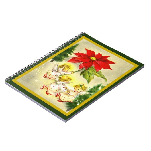 Noël Danser Baby Angels Carnet (Côté gauche)