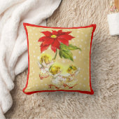 Noël Danser Bébé Angels Coussin (Couverture)