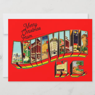 Noël d'Asheville - Grande carte