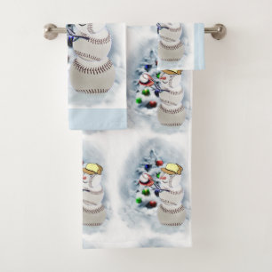 Noël de baseball Snowman