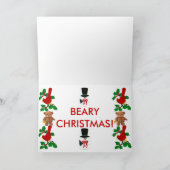 NOËL DE BEARY ! Carte de voeux (Intérieur)