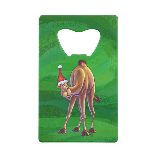 Noël De Camel Sur Vert (Devant)