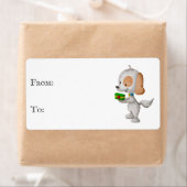 Noël de chien mignon à partir de Sticker (En situation)