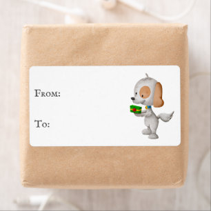 Noël de chien mignon à partir de Sticker