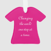 Noël de fille d'arc-en-ciel ornemente des cadeaux (dos)