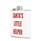 Noël de flacon de l'aide de père Noël de Noël (Gauche)