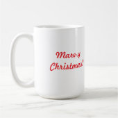 Noël de jument ! Grosse Mug de cheval drôle (Gauche)