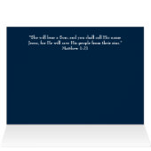 Noël de la Croix d'argent chrétienne étoilée (Intérieur Horizontal (Haut))