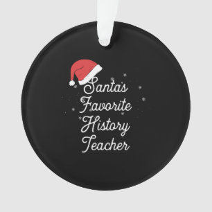 Noël de l'enseignant d'histoire
