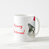Noël de Meowy ! tasse (Devant droit)