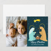 Noël de Noël de Noël de Noël de Noël carte photo N (Devant / Derrière)