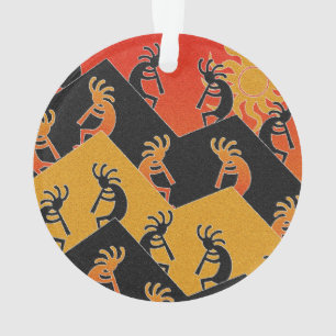 Noël de Noël de sud-ouest de Kokopelli de couche