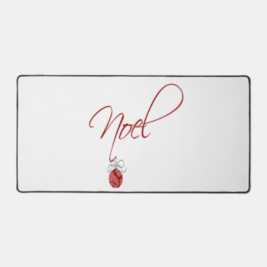 Noel de Noël Fancy Font Fête Ornement Design (Recto)