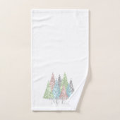 Noel de Noël Serviettes de bain set | Moderne | Él (Serviette à main)