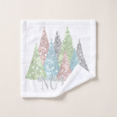 Noel de Noël Serviettes de bain set | Moderne | Él (Gant de toilette)