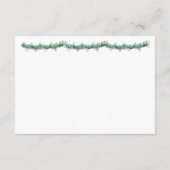 Noël De Notre Maison À Votre Carte De Boîtier (Dos)