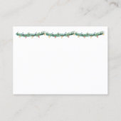 Noël De Notre Maison À Votre Carte De Boîtier (Dos)