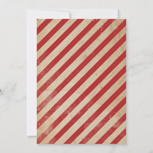 Noël de plage en juillet invitation de fête (Dos)