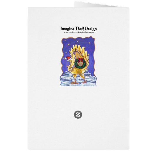 Noël de poulet (Dos)