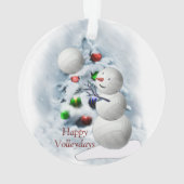 Noël de Snowman (dos)