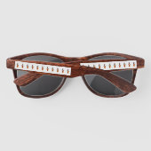 Noel Deer Bells Bauble Rudolf Sneeuwvlokken Kerstm Zonnebrillen (Achterkant)