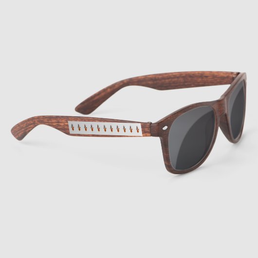 Noel Deer Bells Bauble Rudolf Sneeuwvlokken Kerstm Zonnebrillen (Rechts)