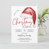 Noël Déjeuner Invitations Fête de Noël (Debout devant)