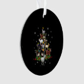 Noël des chèvres Noël Chèvre de neige Noël (devant)