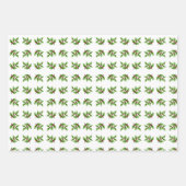 Noël des couleurs traditionnelles Feuilles saintes (Devant 3)