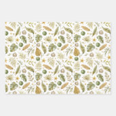 Noël des Feuilles de palmiers tropicaux (Devant 2)