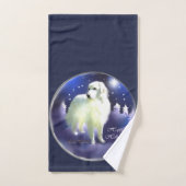 Noël des Grands Pyrénées (Serviette à main)