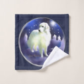 Noël des Grands Pyrénées (Gant de toilette)