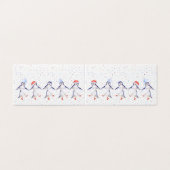 Noël des mignons pingouins dansants (Outside Unfolded)