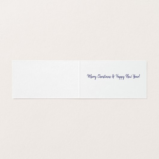 Noël des mignons pingouins dansants (Inside Unfolded)