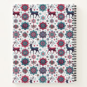 Noël Design hiver Carnet spirale (Dos)