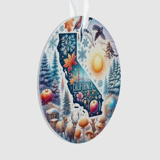 Noël d'hiver en Californie (devant)