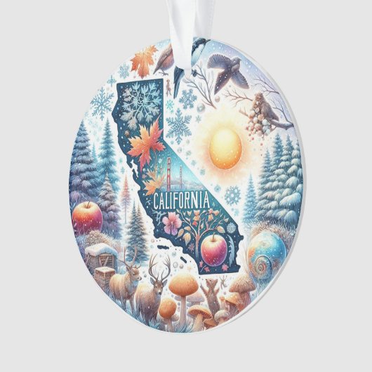 Noël d'hiver en Californie (devant)