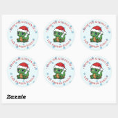 Noël Dinosaure De Notre Stickers Cuisine (Feuille)