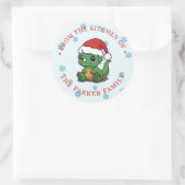 Noël Dinosaure De Notre Stickers Cuisine (Sac)