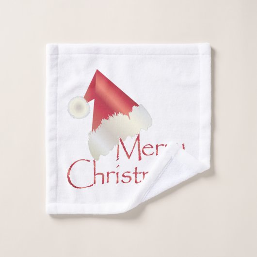 Noël d'or blanc (Gant de toilette)